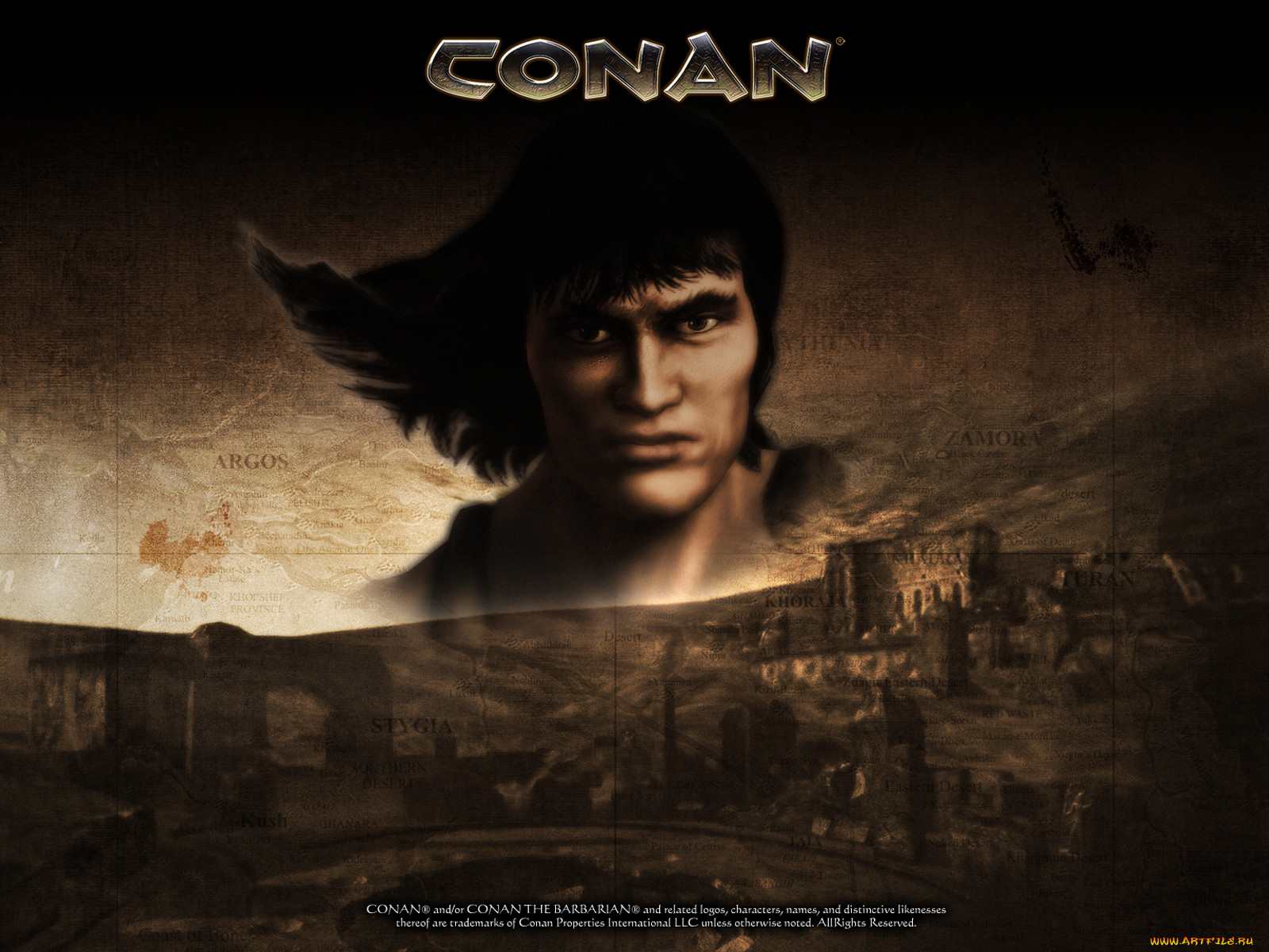 Обои Видео Игры Conan: The Dark Axe, обои для рабочего стола, фотографии  видео, игры, conan, the, dark, axe Обои для рабочего стола, скачать обои  картинки заставки на рабочий стол.